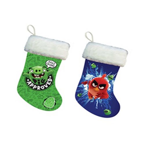 Angry Birds 19-Inch Stocking with White Cuff Set